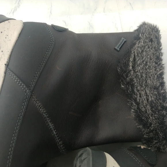 Chaco Borealis Mid Winter Boots Womens Size 8.5 Waterproof Black/Brown - Picture 3 of 11